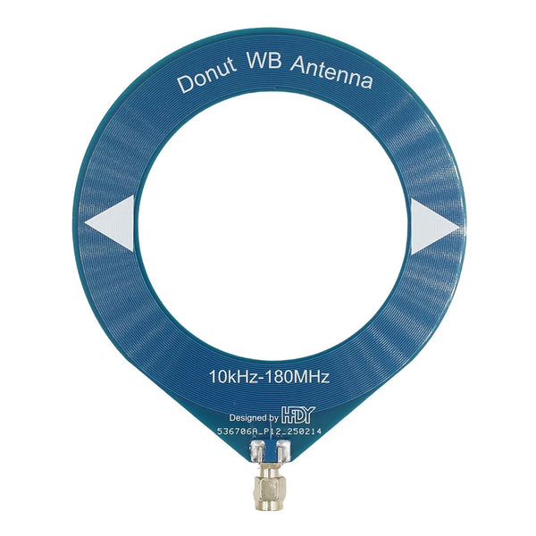 Wideband SDR Antenna 10kHz-180MHz Donut Loop Antenna SMA Male Connector for Shortwave Medium detail image 8