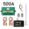 DC7~200V Digital Power Energy Voltmeter Ammeter Bi-Directional Metering Coulometer Battery Tester 9 in 1 Multi-Function Tester