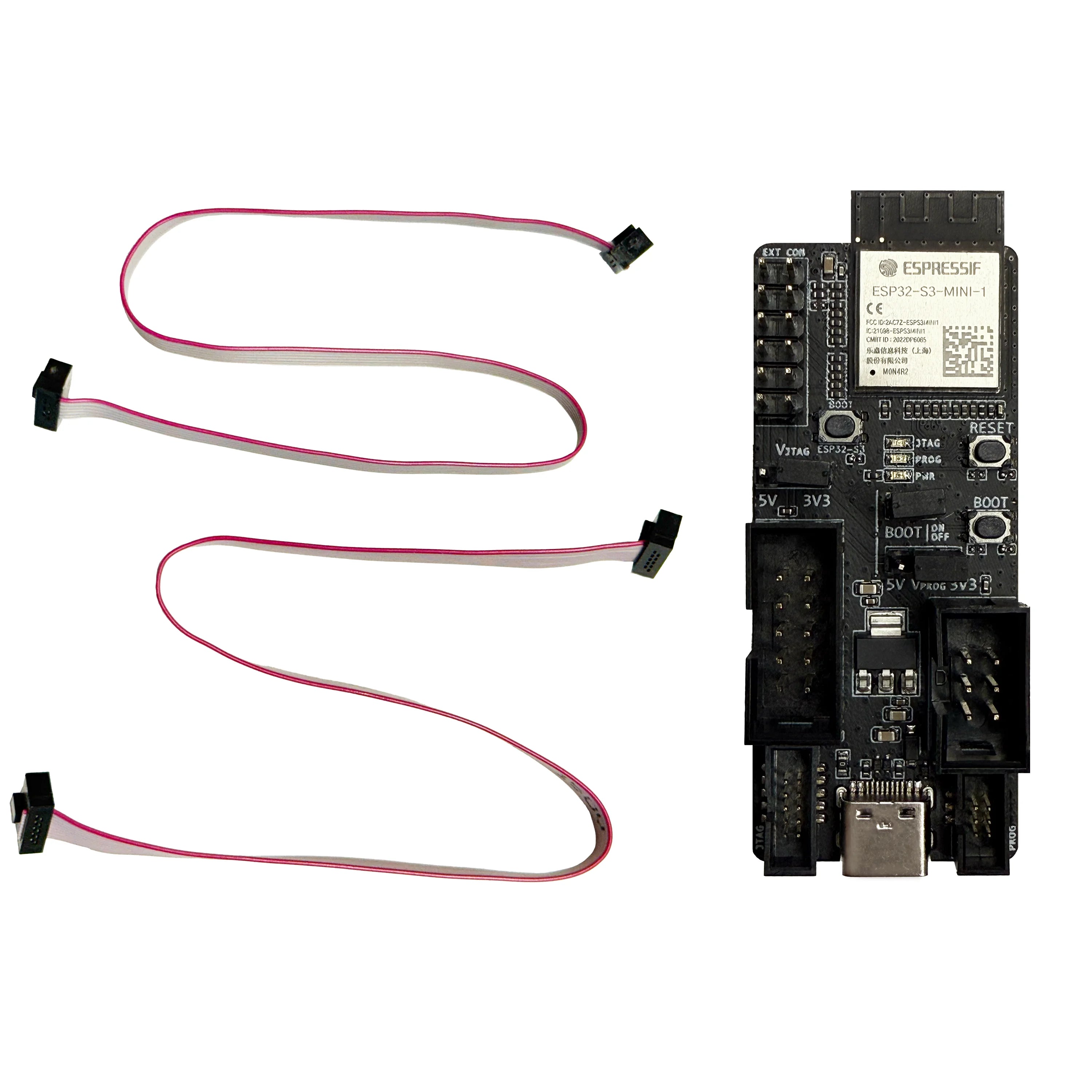Espressif ESP-Prog-2 Debugger Serial Communication, JTAG In-Circuit Debugging, Firmware Auto Downloader