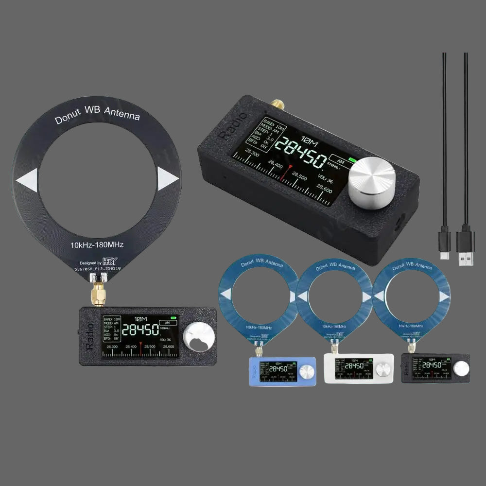 New SI4732 0.5-108mhz Pocket Mini Radio LSB USB AM FM All Band Radio Receiver with Antenna FM/AM Radio HF SW MW VHF Radio