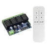 GERMA Input USB 5V DC 5 12 24 36 48V eWeLink Smart Wifi Switch Wireless Relay Receiver Module 4CH Remote Control For Google Home