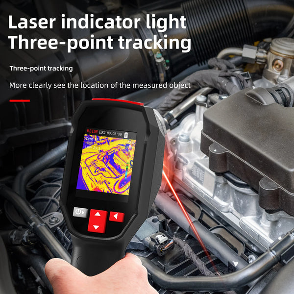 BSIDE HX3 Thermal Imaging Thermometer High PrecisionPipe Leak Detection 240x240 Thermal Resolution 2.4'' TFT Color Screen LED