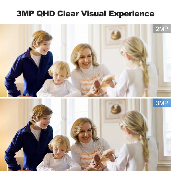 Srihome SH029 Smart 3MP MINI IP camera 3x digital zoom wifi HD camera Outdoor Waterproof Night Vision Mobile Security PTZ Camera