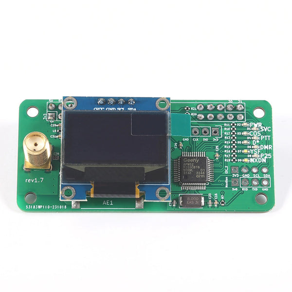 Pantalla digital MMDVM Punto de acceso portátil JumboSpot Funcionamiento cómodo Estación de radio WiFi Módem de voz digital DMR P25 YSF Kit de bricolaje
