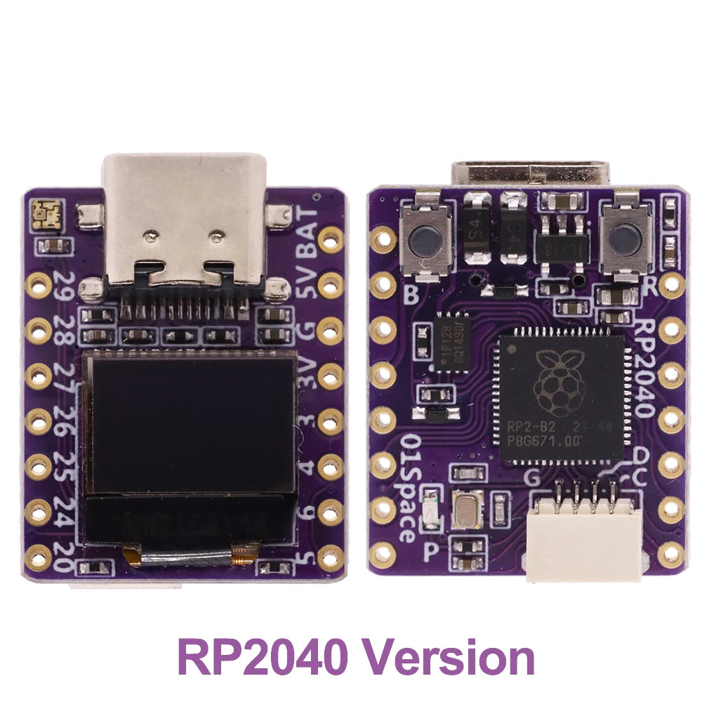 Raspberry Pi Pico RP2040 ESP32 C3 S3 RISC-V WiFi Bluetooth Development Board With 0.42 inch OLED Supports Arduino and micropyth