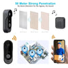 Tuya WIFI Camera Doorbell HD Video Intercom Outdoor Wireless Waterproof Door Bell Security Protection IR Night Vision Smart Home