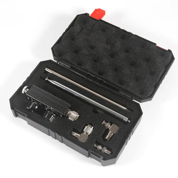 Antena de látigo pequeña de 30 W QRP QRGP para onda corta HF de 3,5 MHz a 30 MHz, sintonizada para MCHF Yaesu FT-817 8188 891 703 705 K1 K3 USDX