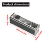 8*18650 Battery Case PD 45W Super Fast Charging Transparent Rechargeable Case Weldless Box With Outdoor Light
