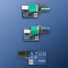 12V Single Channel PWM Fan Speed Controller with 25KHZ Frequency Duty Cycle Adjustable from 0% to 97%