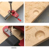 Woodworking Hinge Boring Jig 35mm  Hole Drilling Guide Locator with Fixture Alloy Hole Opener Template Hinge Door Cutout Tool