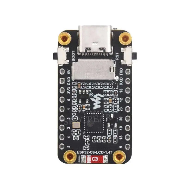 ESP32 C6 Development Board 1.47 inch Touch Option LCD Display Screen ST7789 For Arduino WiFi6/LVGL/HMI Onborad SD-Port/RGB-LED