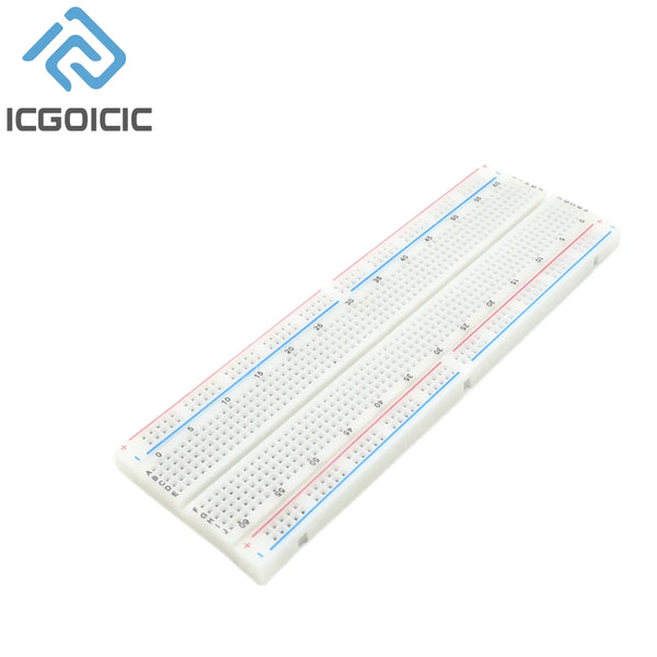 1-10PCS Breadboard 830 Point PCB Bread Board MB-102 Prototype PCB Solderless Breadboard Protoboard Circuit PCB DIY Kit