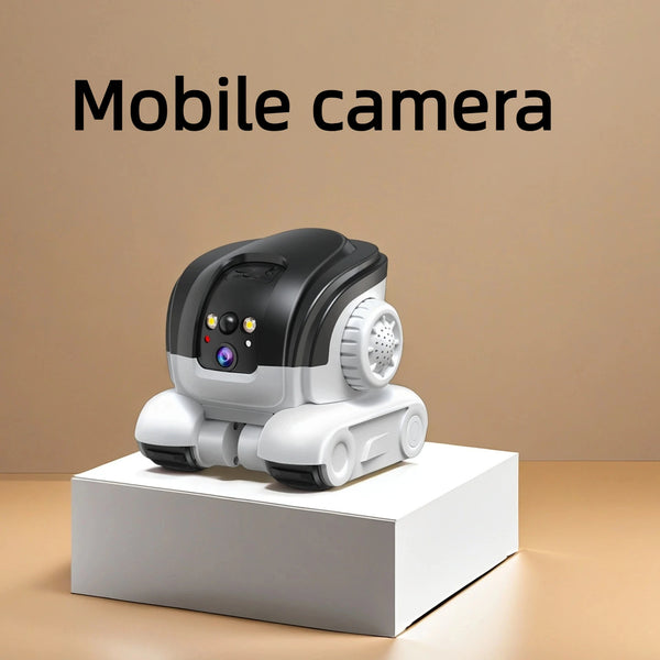 Pet Camera Dual Lens Wifi Camera Robot Pet Tracking Color Night Vision Laser Indication Teasing Remote Monitor Home Camera