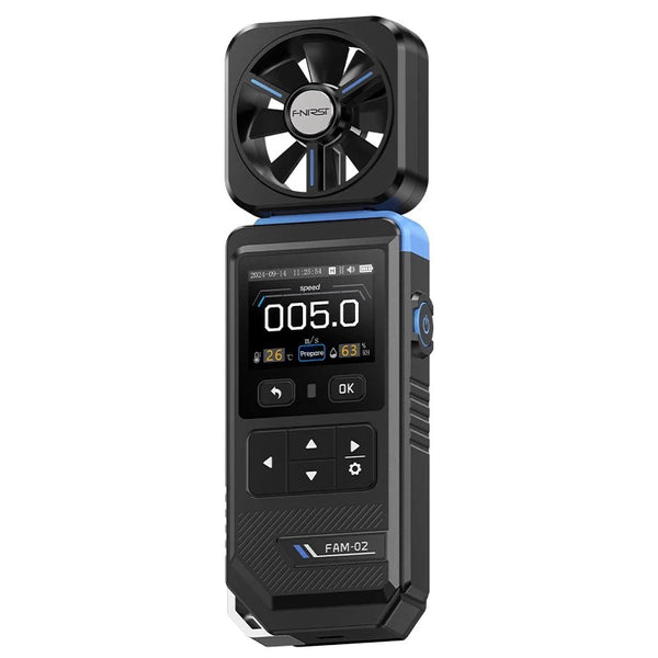 FNIRSI FAM-02 3 in 1 High Accuracy Anemometer Thermometer Handheld Professional Anemometer Wind Speed Measuring Instruments