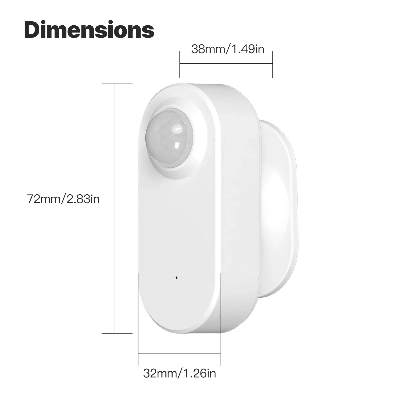 MOES Tuya ZigBee intelligens radarérzékelő, 24 GHz-es mmWave emberi jelenlét-érzékelés, mozgás-/mozgásmentes, alkalmazásalapú távoli megfigyelés