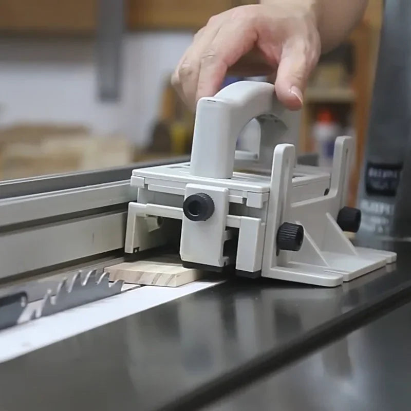Table Saw Anti Cutting Protector Saw Handle Inverted  Engraving Machine Band Saw Woodworking Push Ruler Safety Cutting Accessory