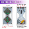 DIY Electronic Kit LED Dot Matrix Component Hourglass Gravity-Sensing Timer PCB Soldering Practice Kit Dual Power Supply DC5V