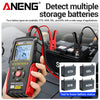 ANENG BT175 12V 24V Car Battery Tester Digital Alternator Automotive Analyzer Display Screen With Insulated Alligator Clip Tools