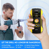 FNIRSI WD-02 Wall Detector Stud Finder Wall Scanner Tools Scaner Positioning Hole TFT Display AC Live Cable Wires Metal Wood Stud