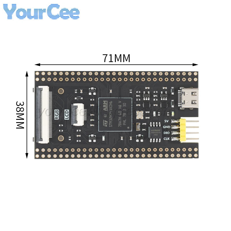 STM32H743XIH6 STM32H743 FK743M4-XIH6 FK743M5-XIH6 Core System Learning STM32 Development Board Module Compatible with OpenMV