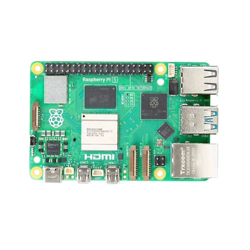 Raspberry Pi 5 4GB 8GB RAM Dev Board Computer 2.4GHz Cortex-A76 CPU VideoCore VII GPU Optional Case Fan Power Supply for Pi5