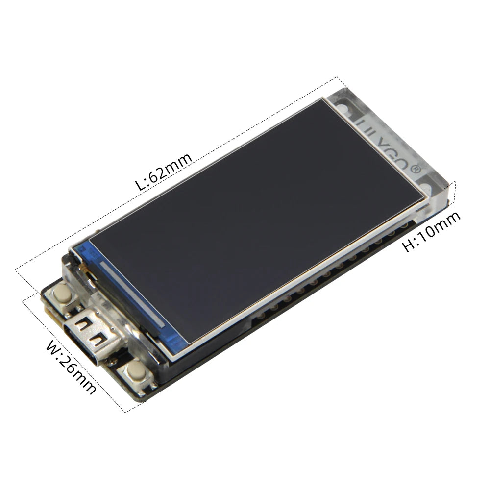 LILYGO® T-Display-S3 ESP32-S3 Scheda di sviluppo per display LCD ST7789 da 1,9 pollici con modulo wireless WIFI Bluetooth 5.0 e risoluzione 170*320
