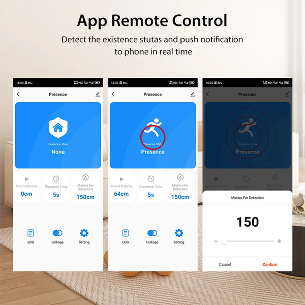 Sensore di presenza umana Tuya Zigbee Pro 24G Rilevatore radar MmWave Controllo tramite APP per Assistente domestico Protezione di sicurezza intelligente