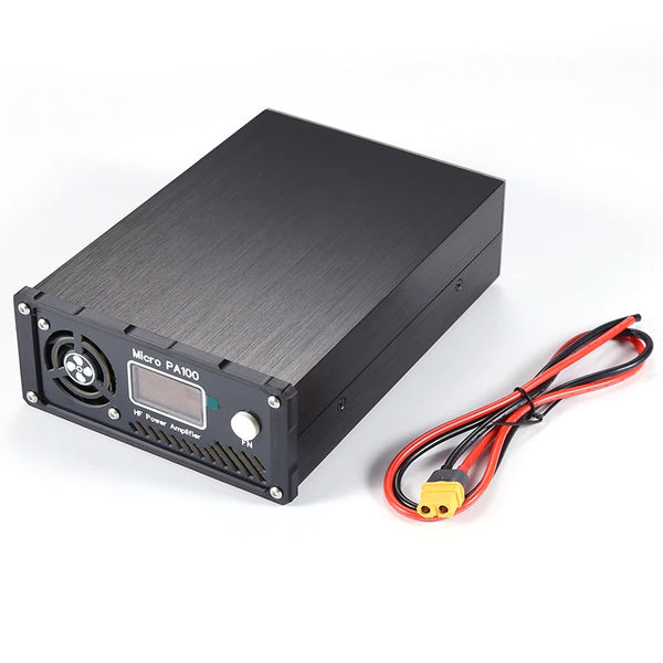 Micro PA100 100W  3.5M-28.5MHz  Intelligent Portable Shortwave HF Power Amplifier Power SWR Meter  LPF Filter ICOM  XIEGU YAESU