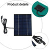 For Small Appliances Polycrystalline Silicon 2W Solar Panel Solar Power Charging Efficient Solar Charging Solution