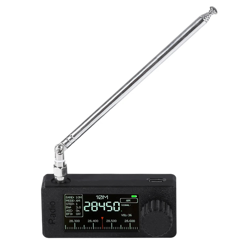 SI4732 0.5-108 MHz LSB USB AM FM LSB USB AM FM Pocket Mini Portable Radio Receiver product image