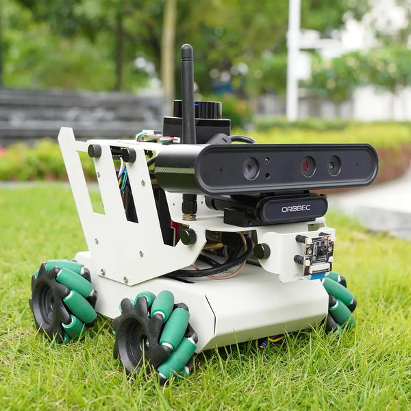 Yahboom RDK ROS2 Robot Programmable Smart Car Kit with Mecanum Wheel Depth Camera Lidar Support Python Programming APP Control