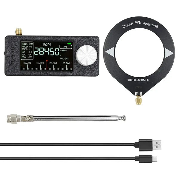 SI4732 0.5-108 MHz LSB USB AM FM LSB USB AM FM Pocket Mini Portable Radio Receiver detail image 4