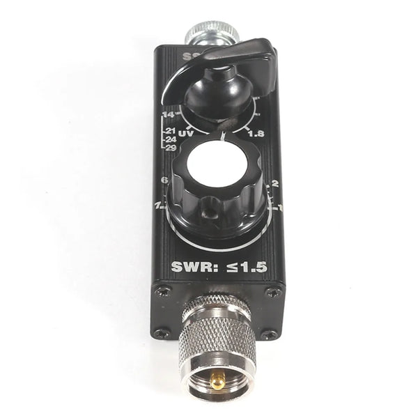 Antena de látigo pequeña de 30 W QRP QRGP para onda corta HF de 3,5 MHz a 30 MHz, sintonizada para MCHF Yaesu FT-817 8188 891 703 705 K1 K3 USDX