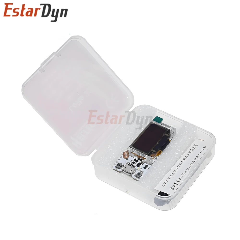 SX1276 SX1278 LoRa ESP32 Development Board, 0.96 Inch OLED Display 868MHz/915MHz/433MHz, WiFi Bluetooth Kit for Arduino IoT