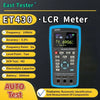 East Tester LCR Digital Bridge Meter ET43 USB Handheld Hochpräzise Kapazität Induktivität Widerstand Test Digitalanzeige 
