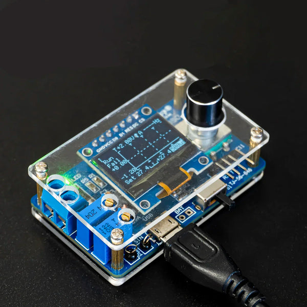 DIY Mini Digital Oscilloscope Kit STC8K8A Microcontroller Electronic Soldering Practice Loose Parts