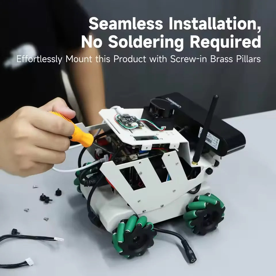 Yahboom RDK ROS2 Robot Programmable Smart Car Kit with Mecanum Wheel Depth Camera Lidar Support Python Programming APP Control