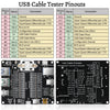 USB Cable Tester Type-C Type-B Micro Short Circuit Switch Test Board Data Cable Anomaly detail image 6