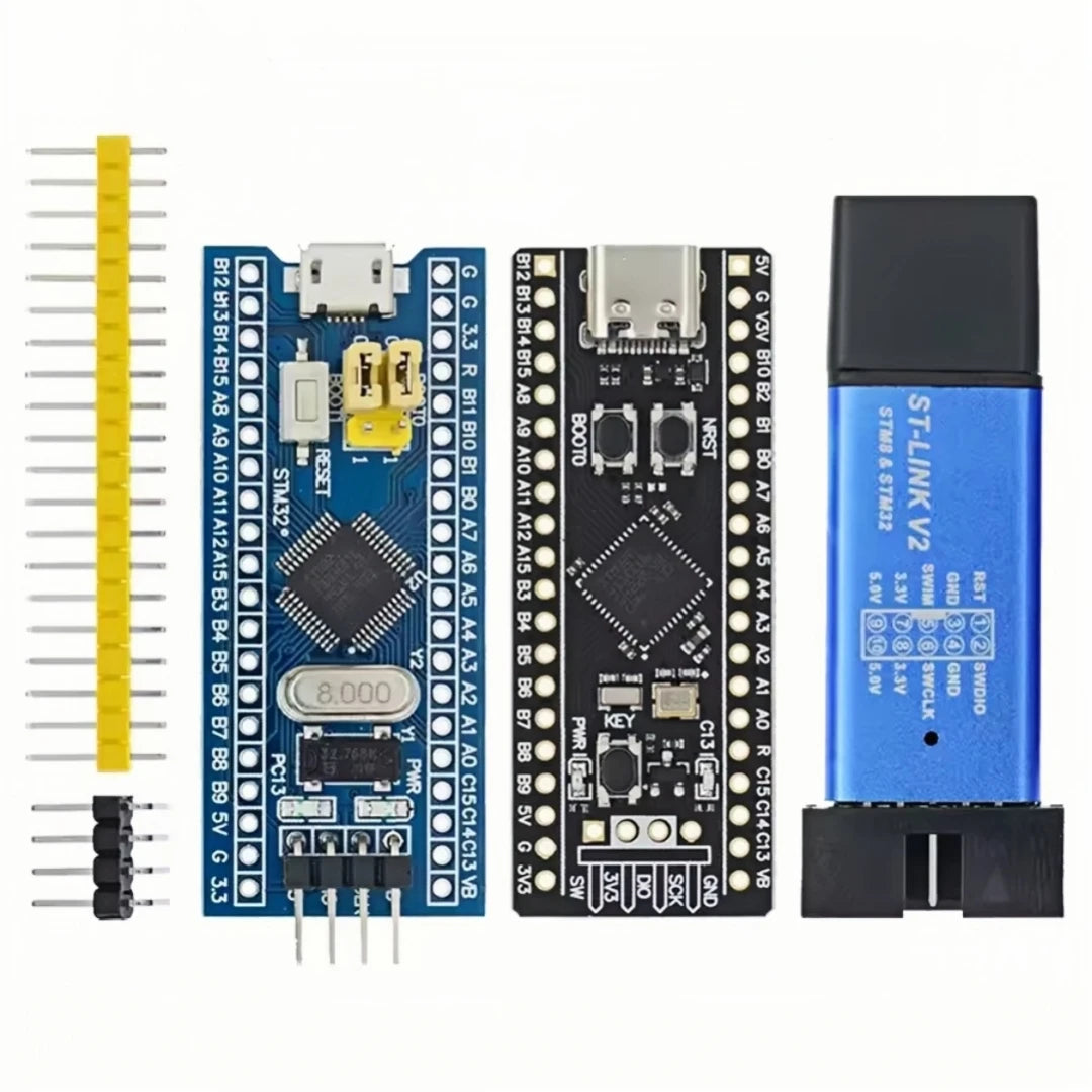 STM32F103C8T6 STM32F103C6T6 ARM STM32 Minimum System Development Board STM32F401 STM32F411 + ST-LINK V2 Download Programmer