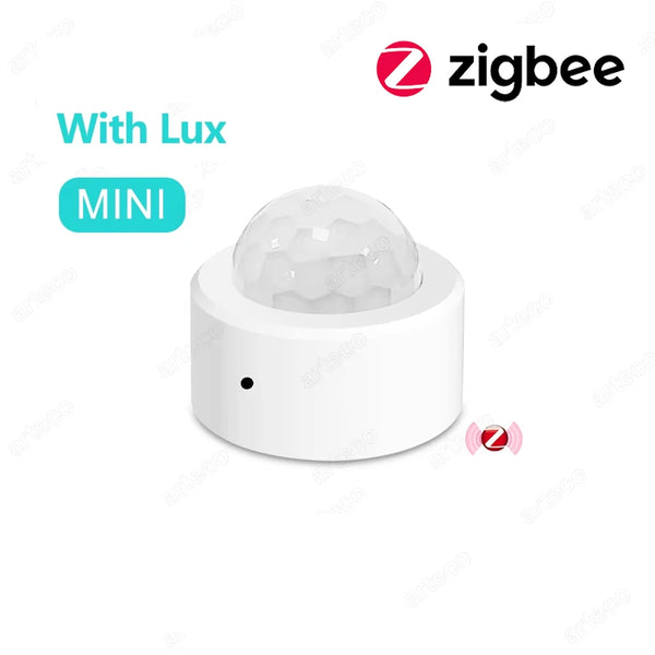 ZigBee Pir Motion Sensor Smart Human Body Sensors Infrared Detector Security Burglar Alarm Sensor Works With Home Assistant Z2M