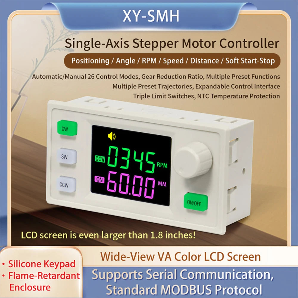 XY-SMH Stepper Speed Motor Controller PLC Forward and Reverse Rotation Pulse Delay Controller Power Supply