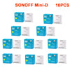 SONOFF MINI-D MINI Dry WiFi Smart Switch Dry Contact AC/DC Matter Switch For Garage Door Work with Alexa Google Home Homekit