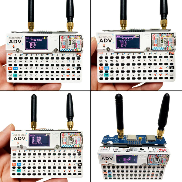 Upgraded 2-in-1 RF Module For M5Stack Cardputer ADV NRF24+CC1101 Compatible, 2.4GHz 433MHz Wireless Board, Enhanced Filtering