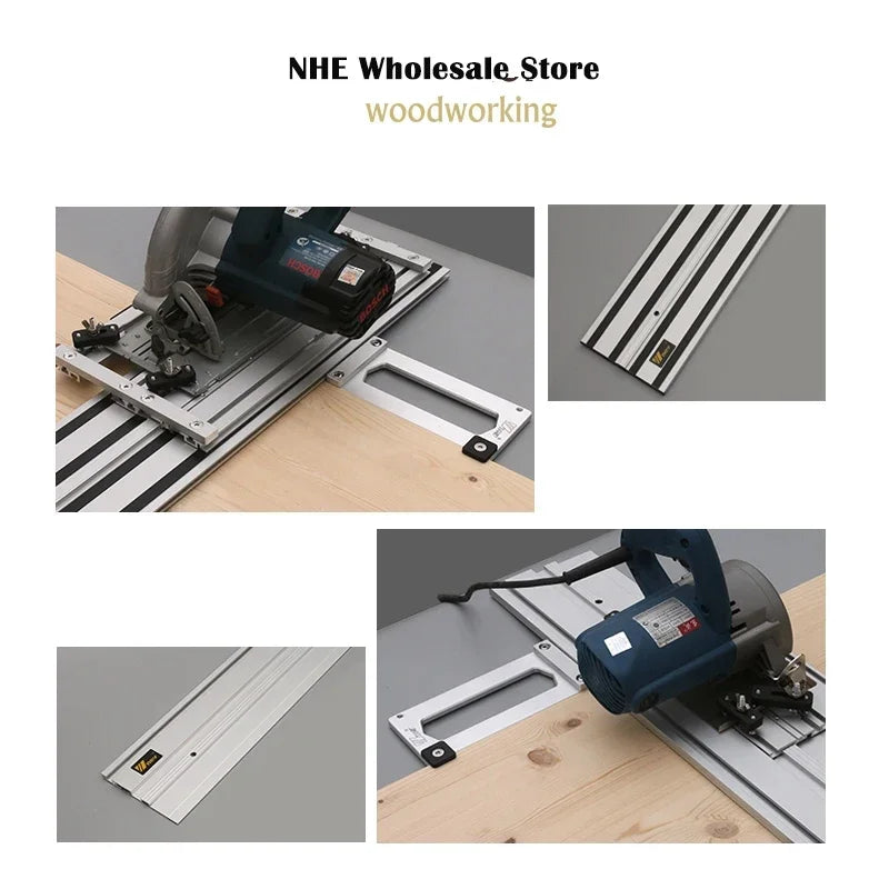 Right  Angle Guide Rail Clamp Square Cutting Electric Circular Saw Track Auxiliary Tool for Festo/Makita Wnew Guide Rail System