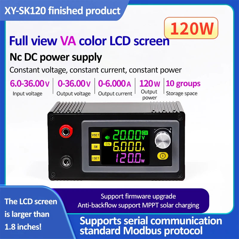 SK60 SK120 DC Buck Boost Converter CNC Adjustable Regulated Laboratory Power Supply Constant detail image 10