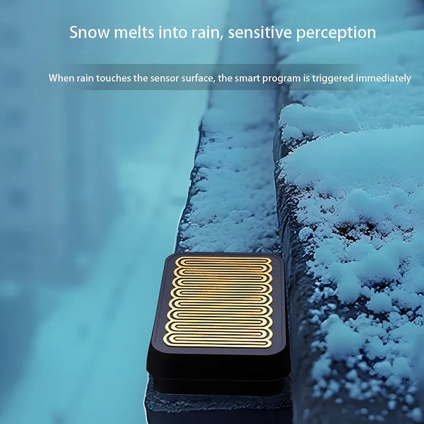 Advanced Zigbee Rain Sensor for Wireless Outdoor Rain Detection,Water Leak Sensor,Linkage Control,eWelink APP Supported