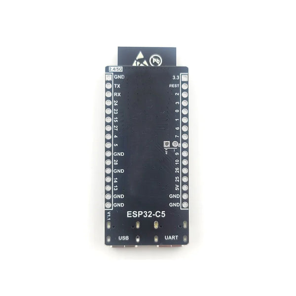 ESP32 C5 Development Board Dual-frequency 2.4G and 5GHz WiFi Module ESP32-C5-DevKitC-1 N4 4MB Flash WIFI6 CH343 32PIN TYPE-C