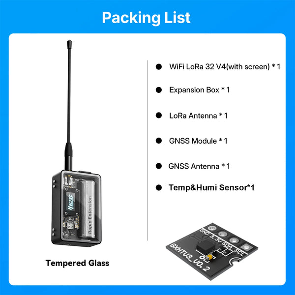 Heltec WiFi LoRa 32 Expansion Kit Heltec V4 ESP32S3 SX1262 928MHz GPS Module Tempered Glass/Touch Screen For Meshtastic LoRaWAN
