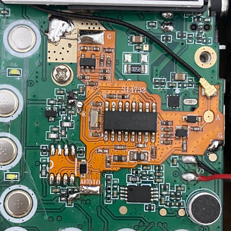 SI4732 Chip And Crystal Oscillator Component Modification Module For Uvk5/K6 PLUS FPC detail image 5