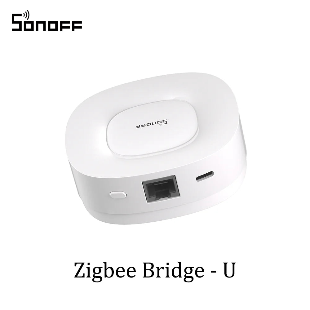 SONOFF ZB Bridge-U Zigbee Bridge Ultra Smart Matter Gateway Zigbee 3.0 Multi-Mode Support 256 devices Work with Alexa Apple Home